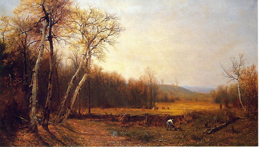 famous painting Осень of Jervis Mcentee